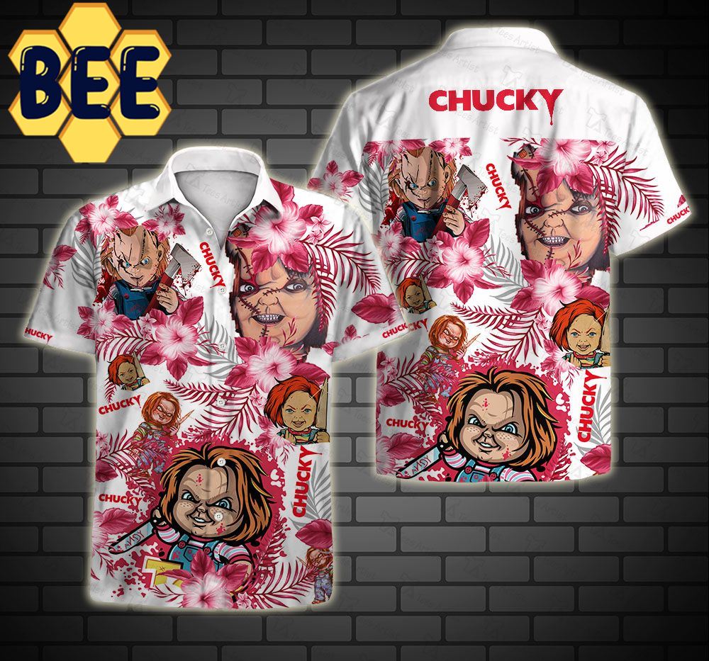 Chucky Horror Movie Halloween Hawaiian Shirt-1