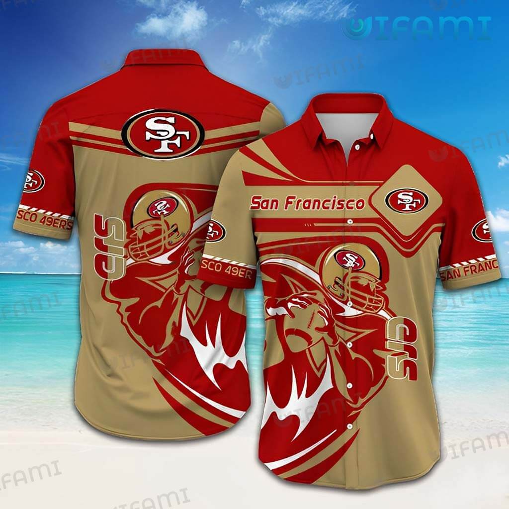 Classic San Francisco 49ers Hawaiian Shirt 49ers Gift