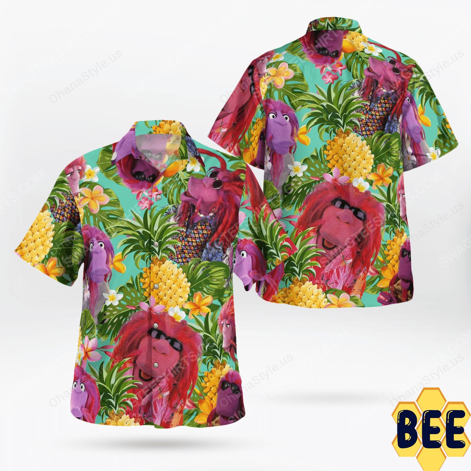 Clifford The Big Red Dog Trending Hawaiian Shirt-1