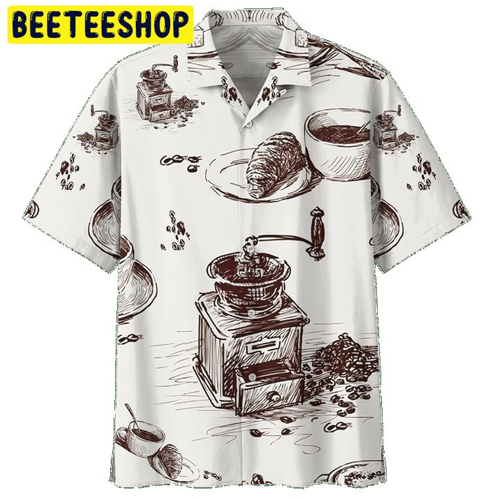 Coffee Trending Hawaiian Shirt-1