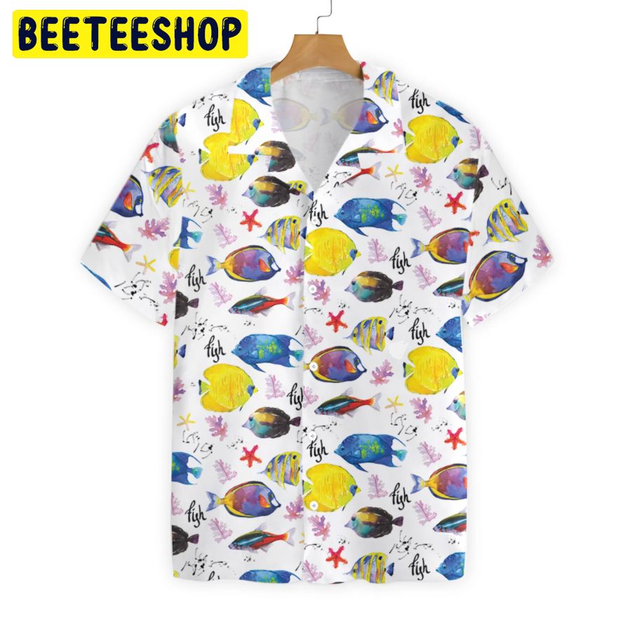 Colorful Fish2 Trending Hawaiian Shirt-1