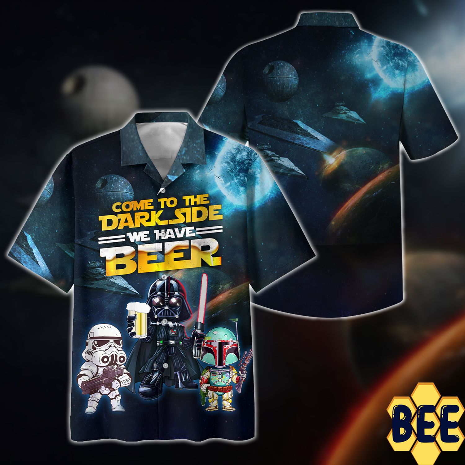 Come To The Dark Side We Have Beer Star Wars Trending Hawaiian Shirt-1