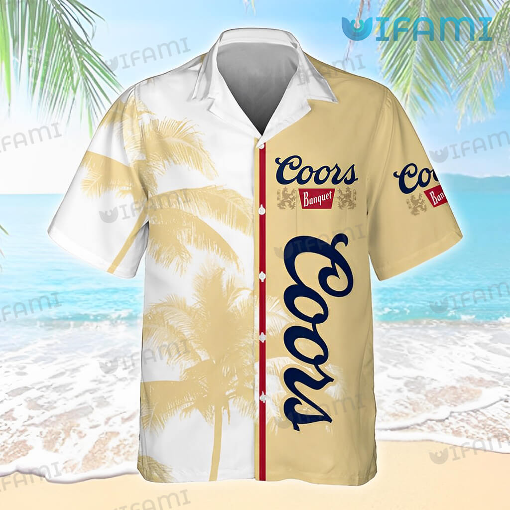 Coors Banquet Hawaiian Shirt Tropical Beer Lovers Gift