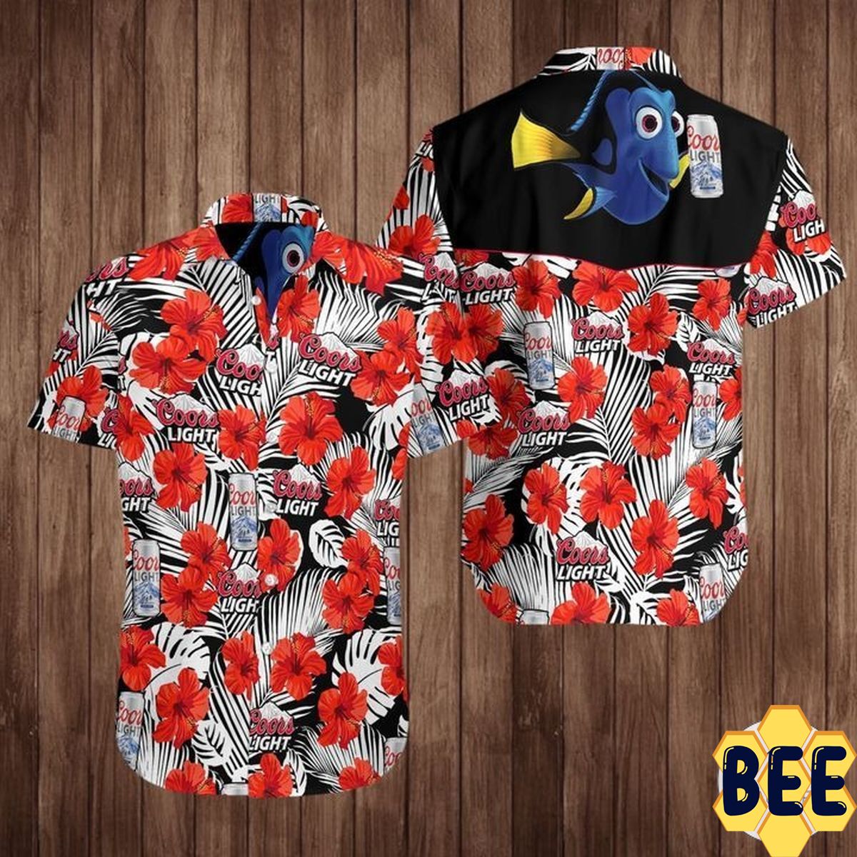 Coors Light Dory Tropical Trending Hawaiian Shirt-1