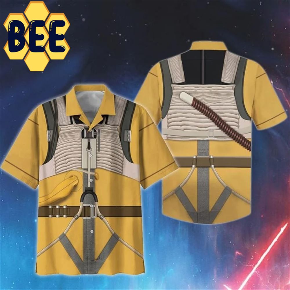 Cosplay Bossk Sw Movie Halloween Hawaiian Shirt-1