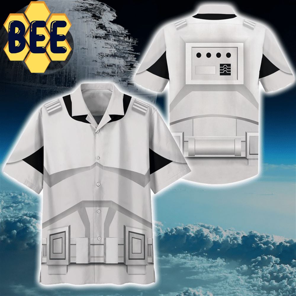 Cosplay Stomstroper Sw Movie Halloween Hawaiian Shirt-1