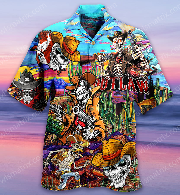 Cowboy Pirates Skull Love Life Limited – Hawaiian Shirt