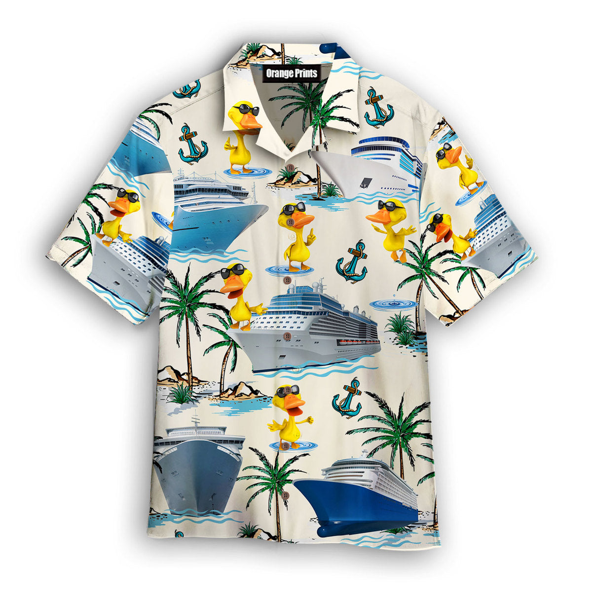 Cruising Duck Hawaiian Shirt