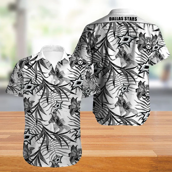 Dallas Stars Hawaiian Shirt