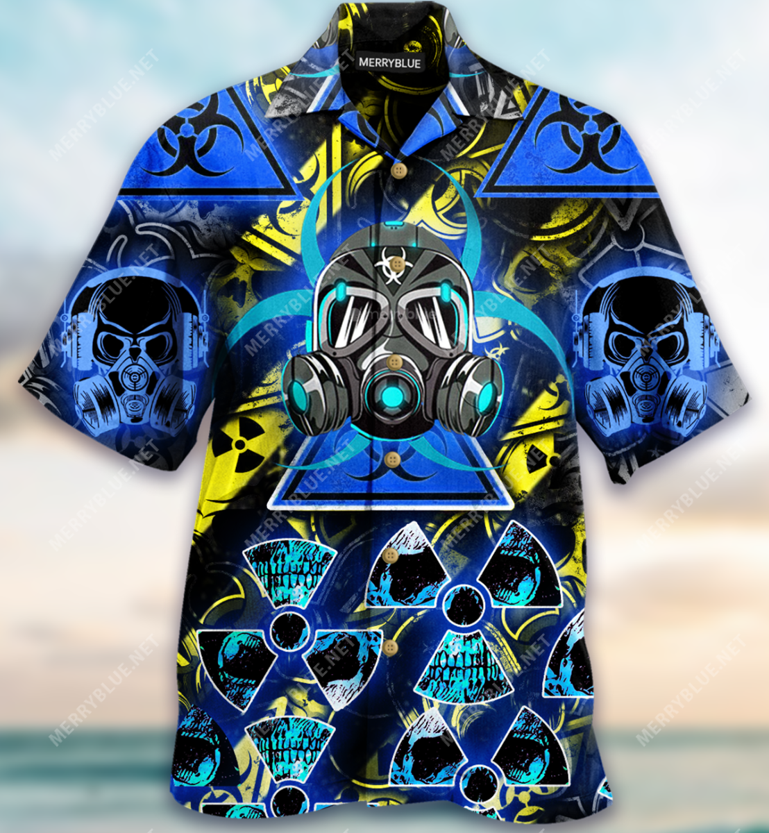 Dangerous Skull Comes Here Unisex Hawaiian Shirt