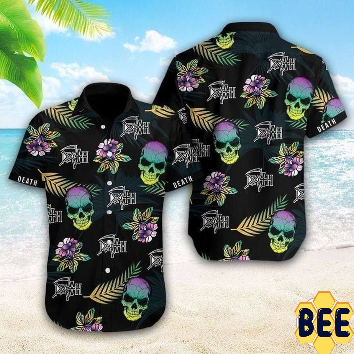 Death Metal Band Trending Hawaiian Shirt-1