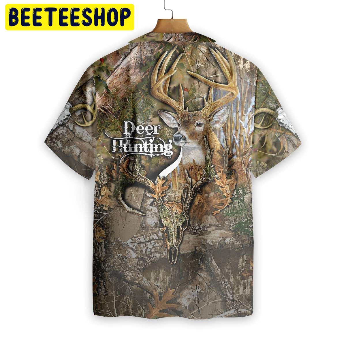 Deer Hunting The Forest Trending Hawaiian Shirt-1