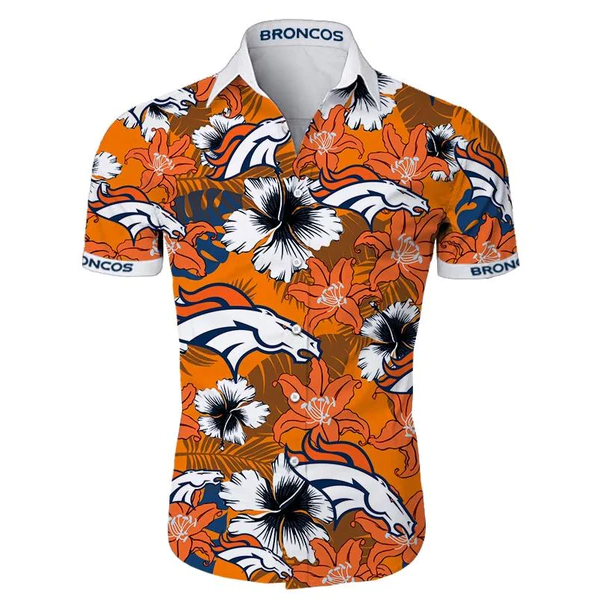 Denver Broncos Hawaiian Shirt