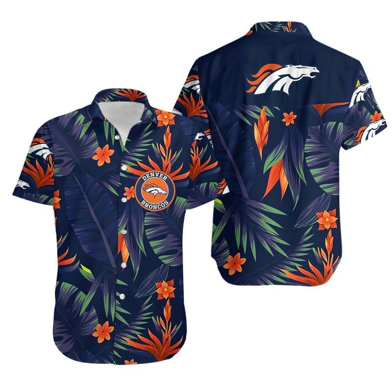 Denver Broncos Nfl Hawaiian Shirt For Fans-1