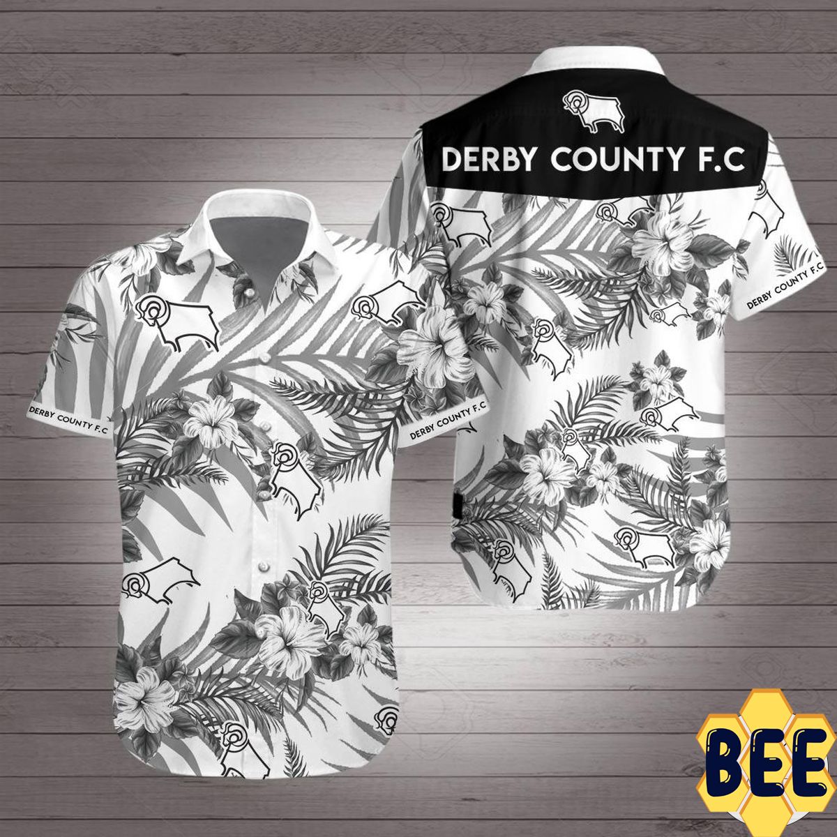 Derby County Trending Hawaiian Shirt-1