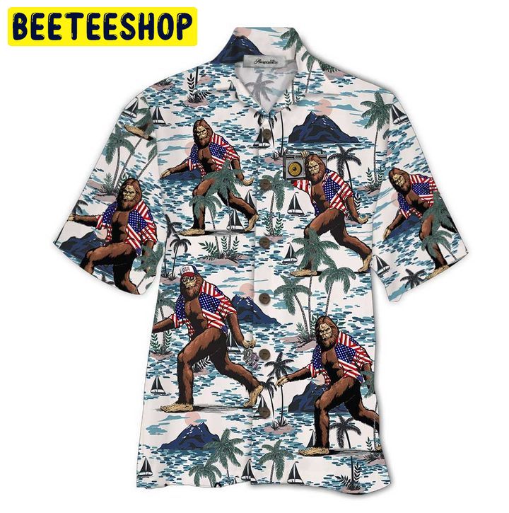 Design Bigfoot Trending Hawaiian Shirt-1