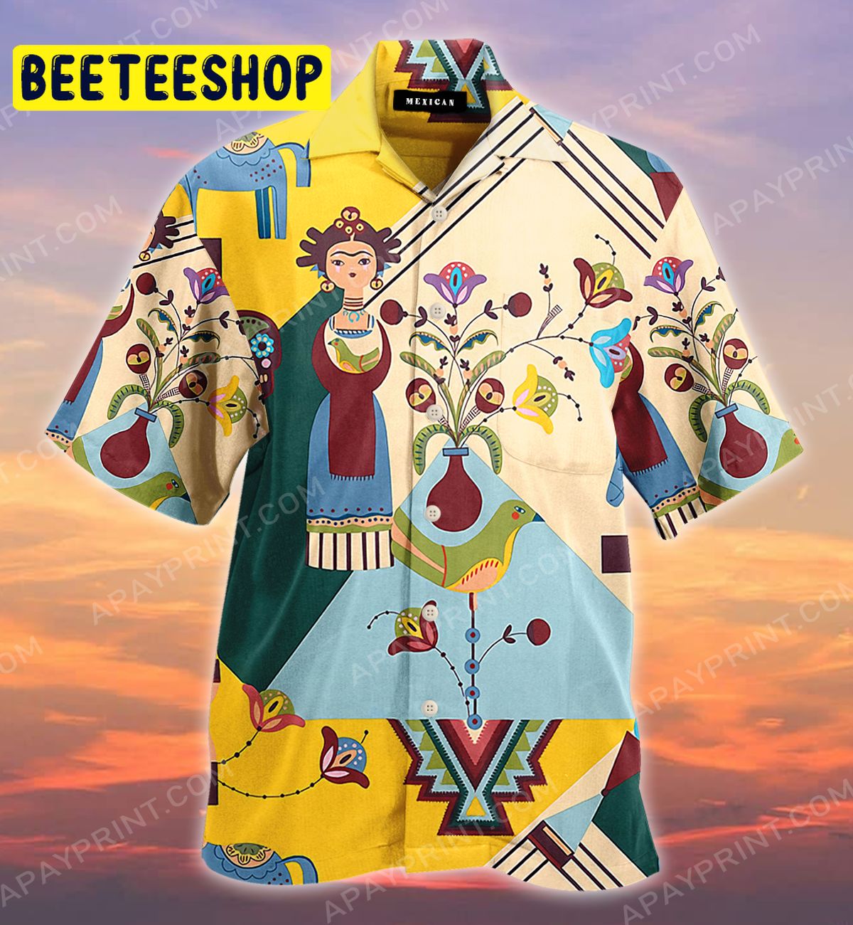 Design Mexican Inspired Trending Hawaiian Shirt-1