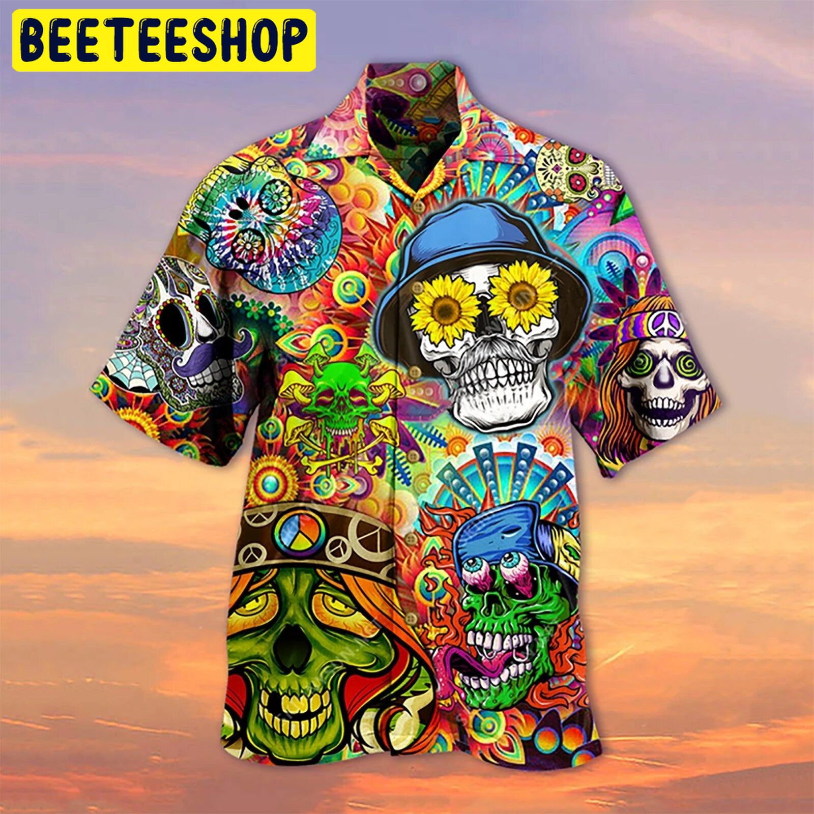 Design Skull Trending Hawaiian Shirt-1