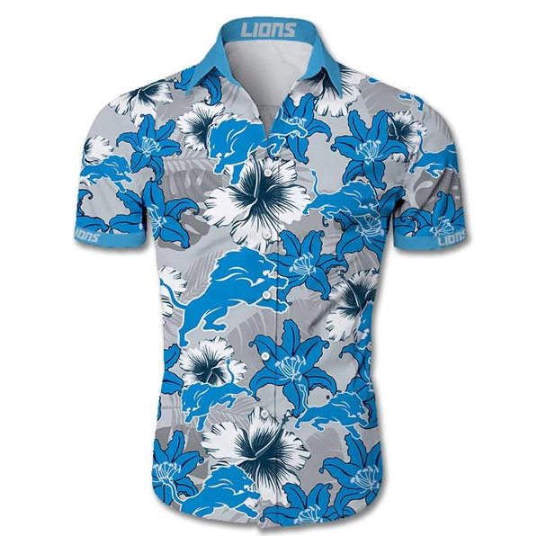 Detroit Lions Hawaiian Shirt