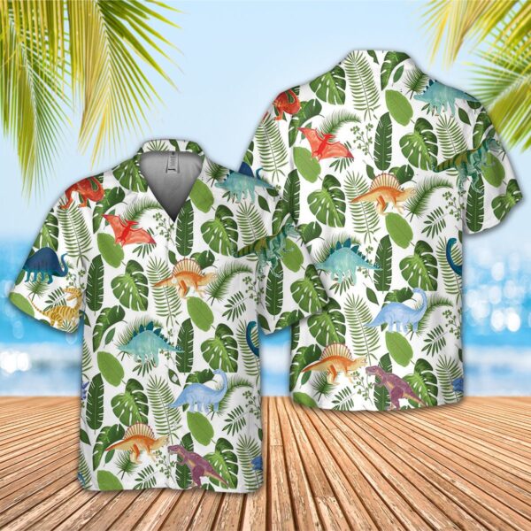 Dinosaur Park Hawaiian Shirt