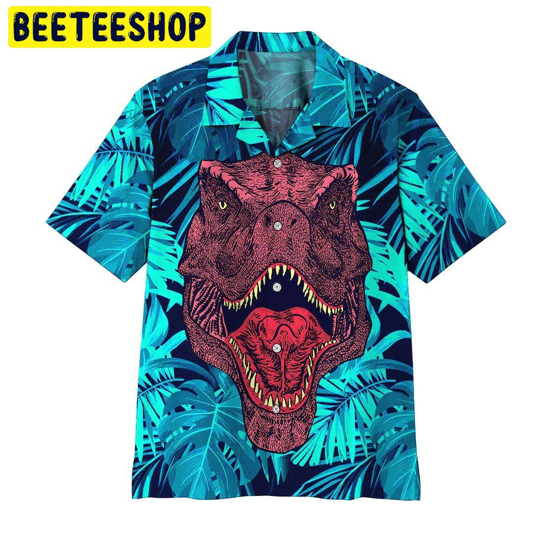 Dinosaur Trending Hawaiian Shirt-1