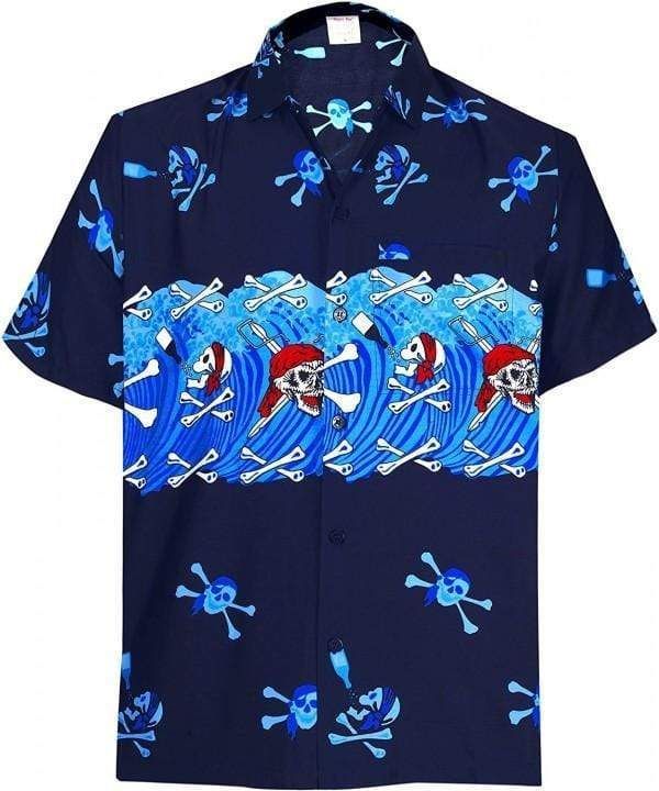 Discover Cool Hawaiian Aloha Shirts Tropical Beach Skull