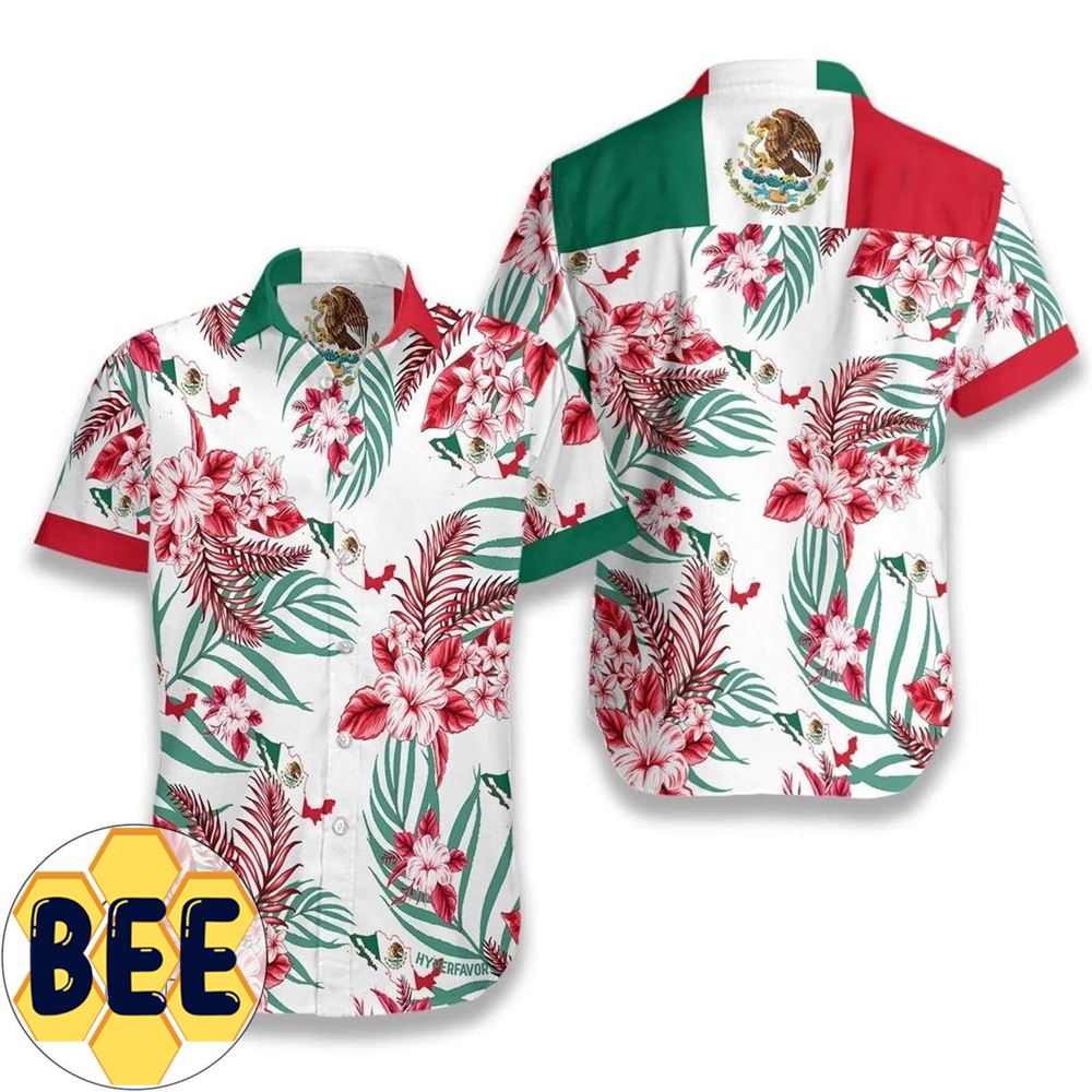 Discover Cool Mexico Proud 2022 Authentic Hawaiian Shirts-1