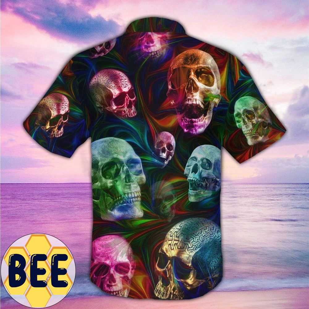 Discover Cool Skull Fantasy Hawaiian Aloha Shirts-1