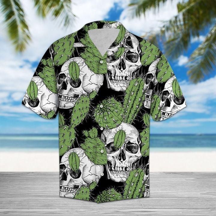 Discover Cool Skull Hawaiian Shirt