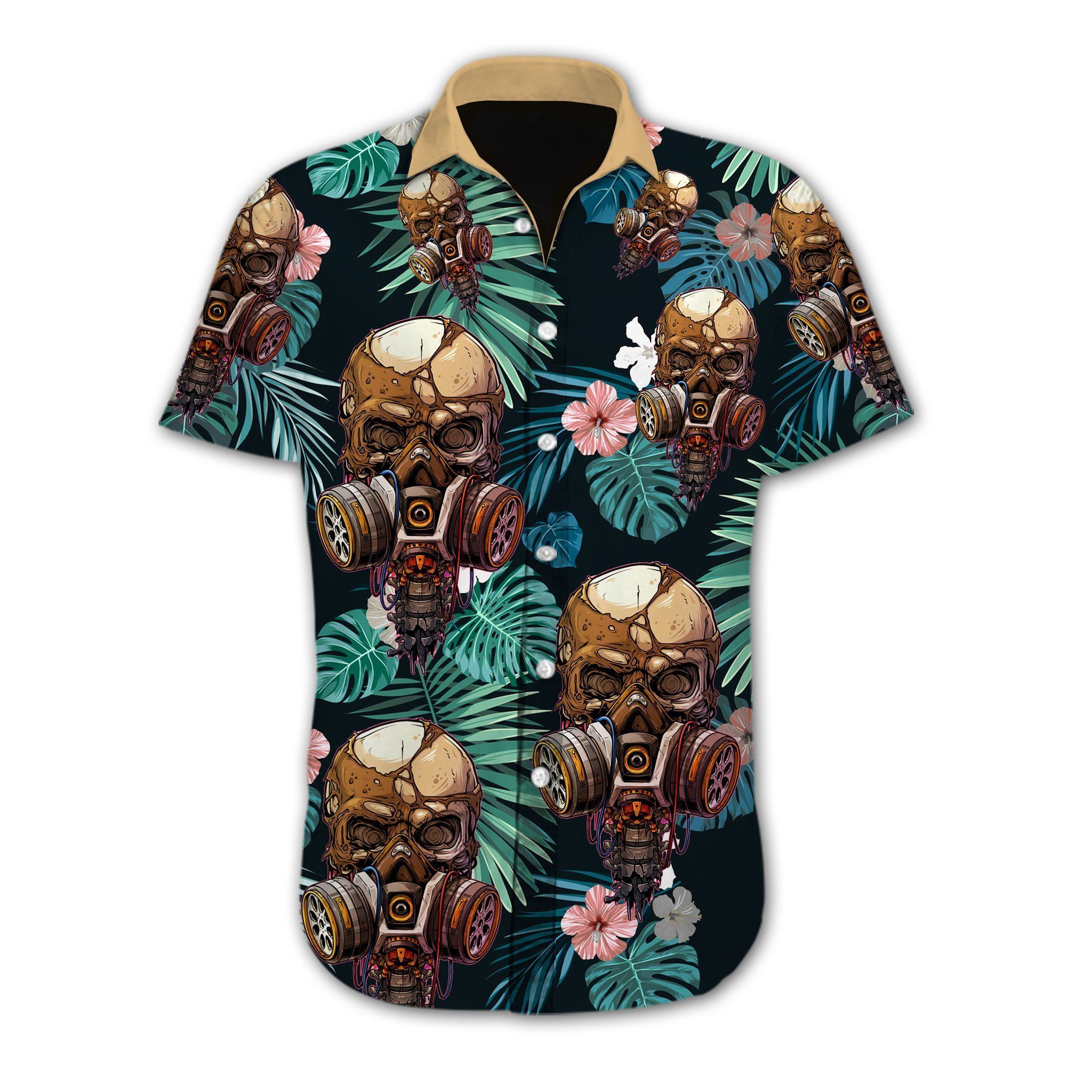 Discover Cool Skull – Hawaiian Shirt- Td256-1