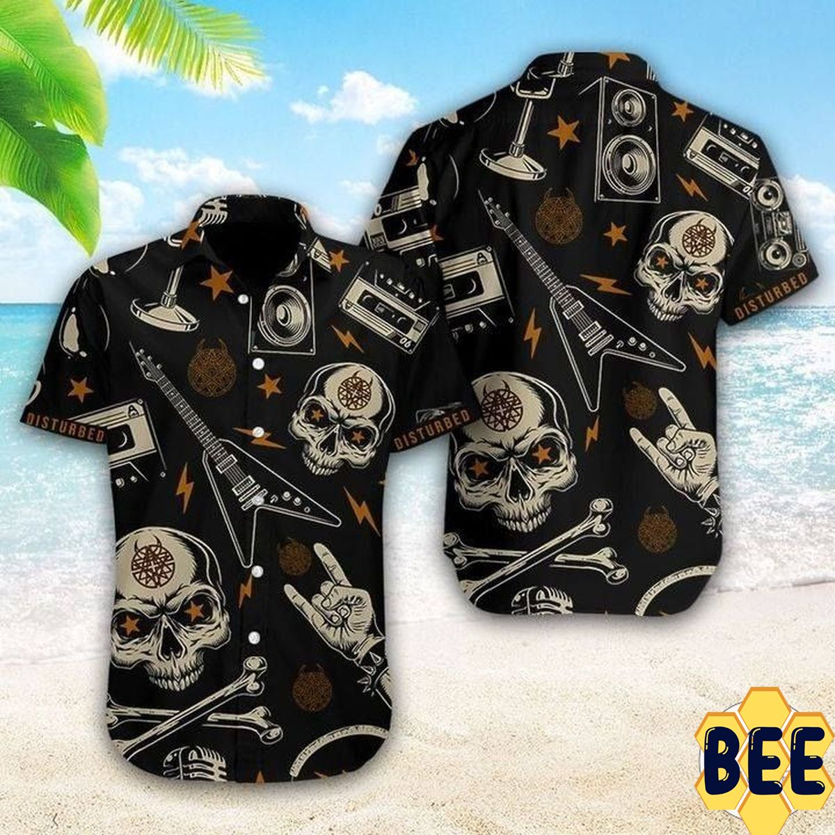 Disturbed Trending Hawaiian Shirt-1