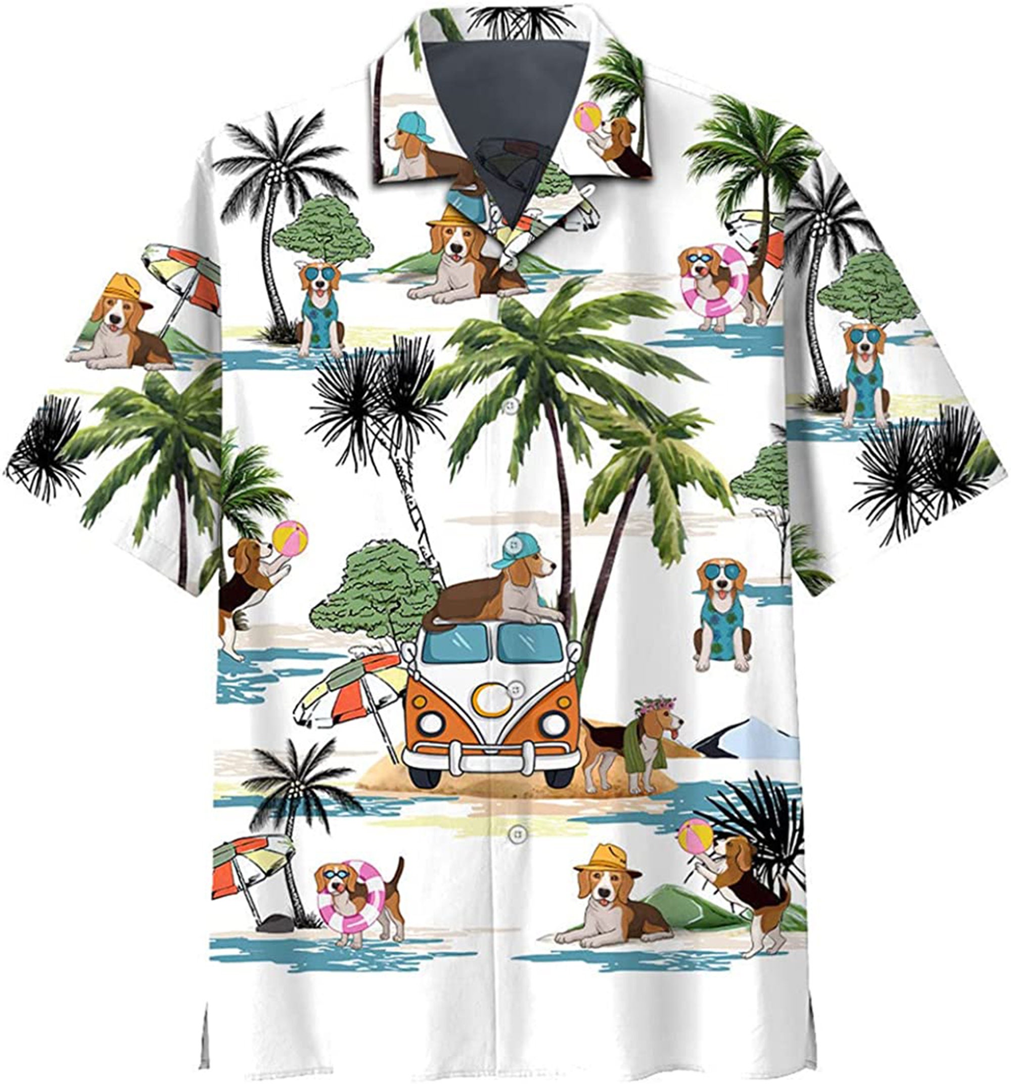 Dog Summer Hawaiian Shirt-1