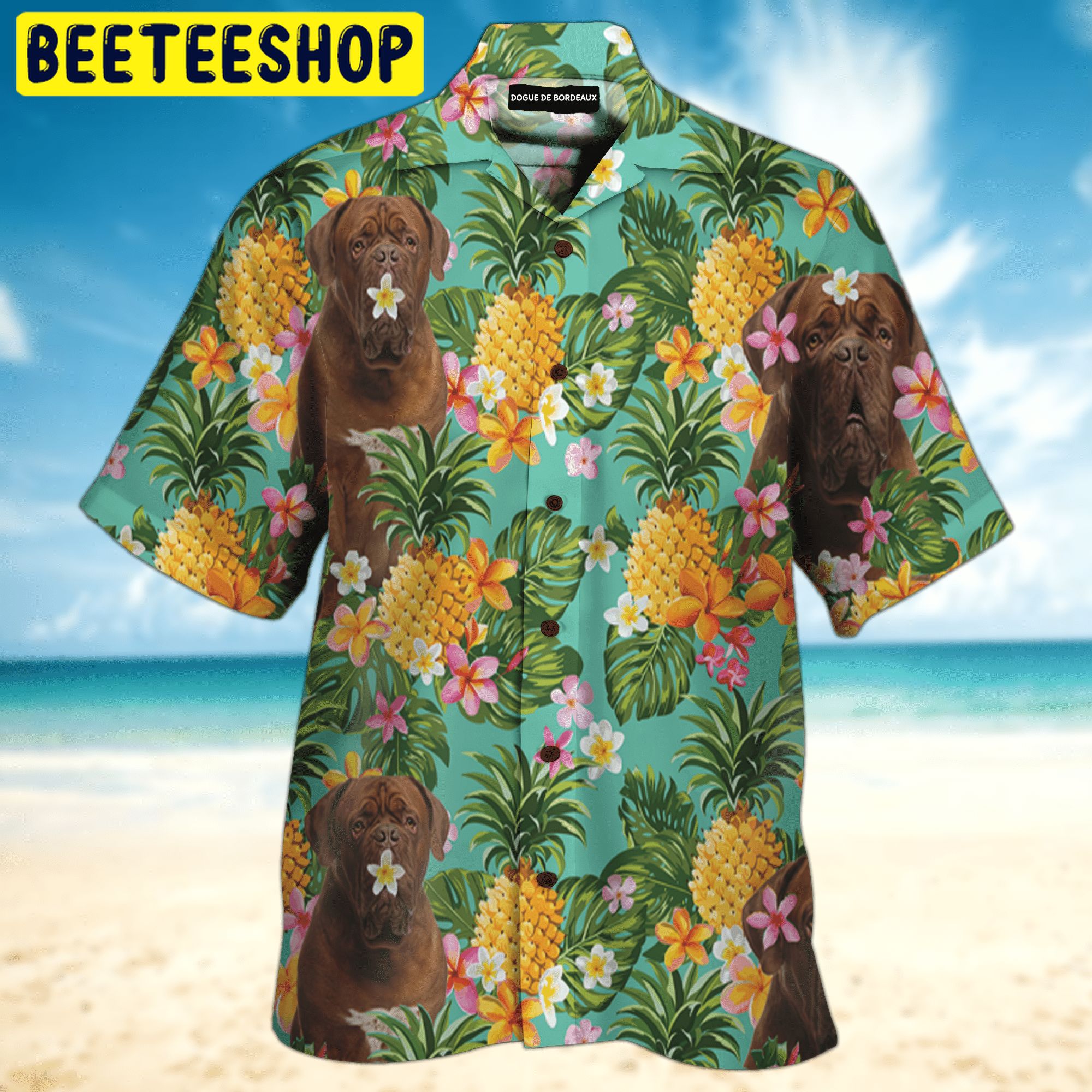 Dogue De Bordeaux Trending Hawaiian Shirt-1