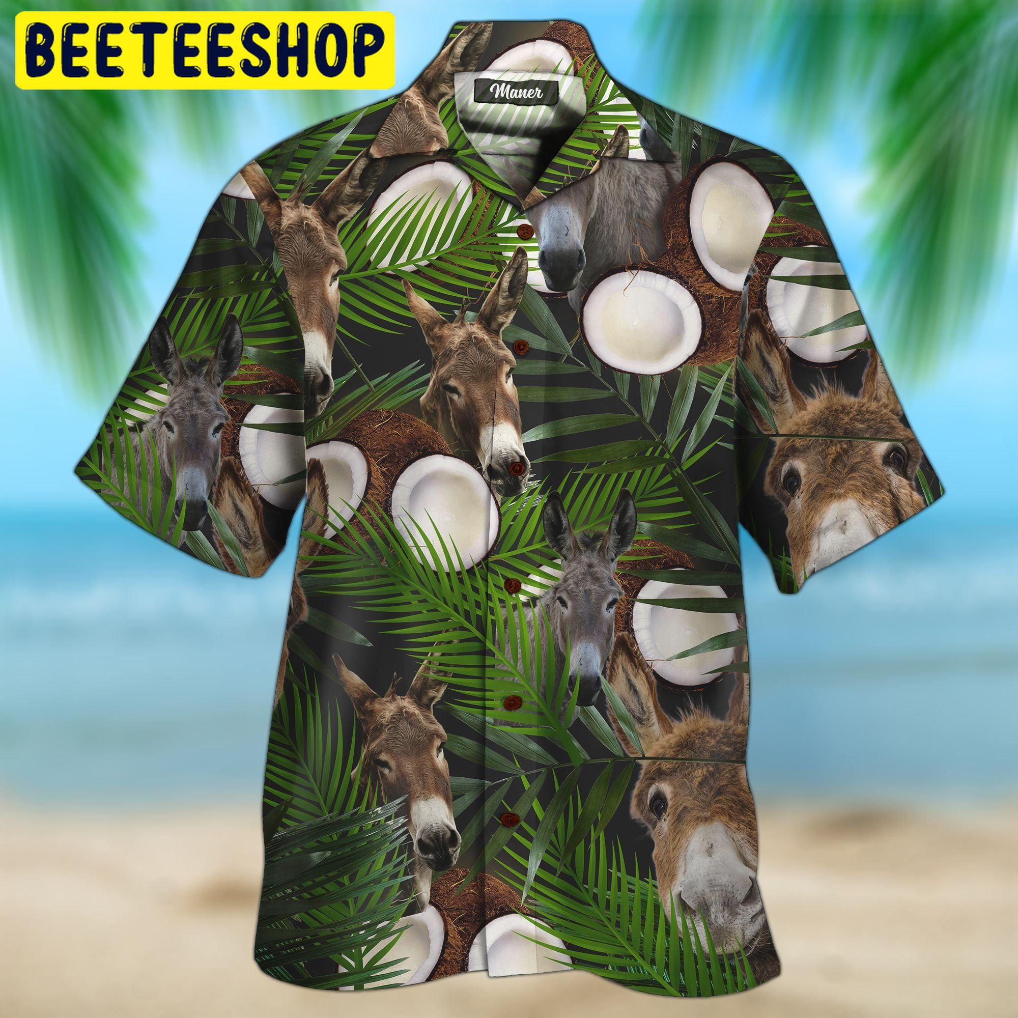 Donkey Fresh 3d All Over Printed Trending Hawaiian Shirt-1