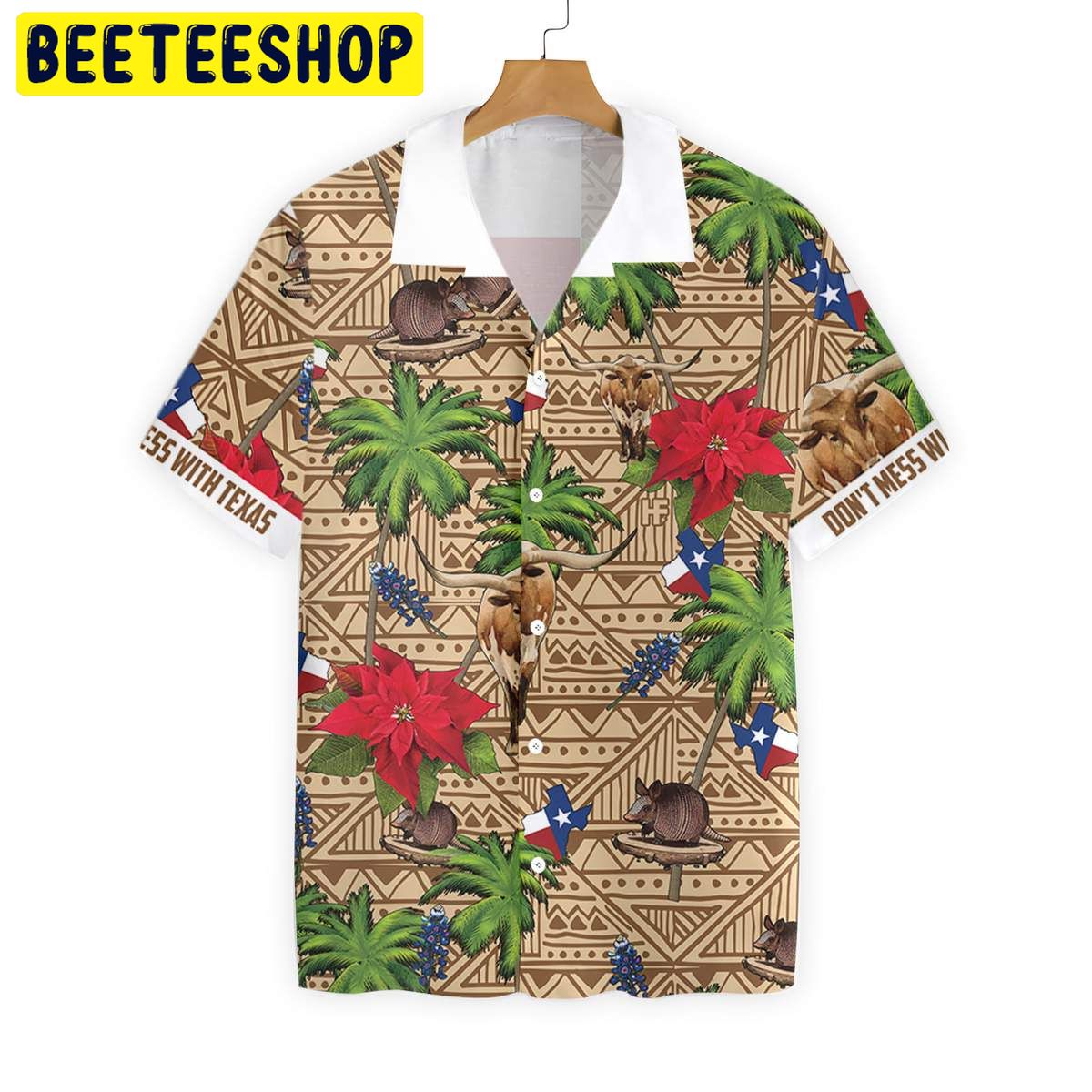 Dont Mess With Texas Trending Hawaiian Shirt-1