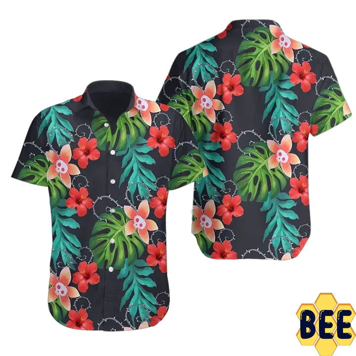 Dracula Hotel Transylvania Trending Hawaiian Shirt-1