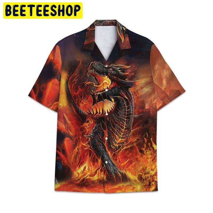 Dragon Design Trending Hawaiian Shirt-1