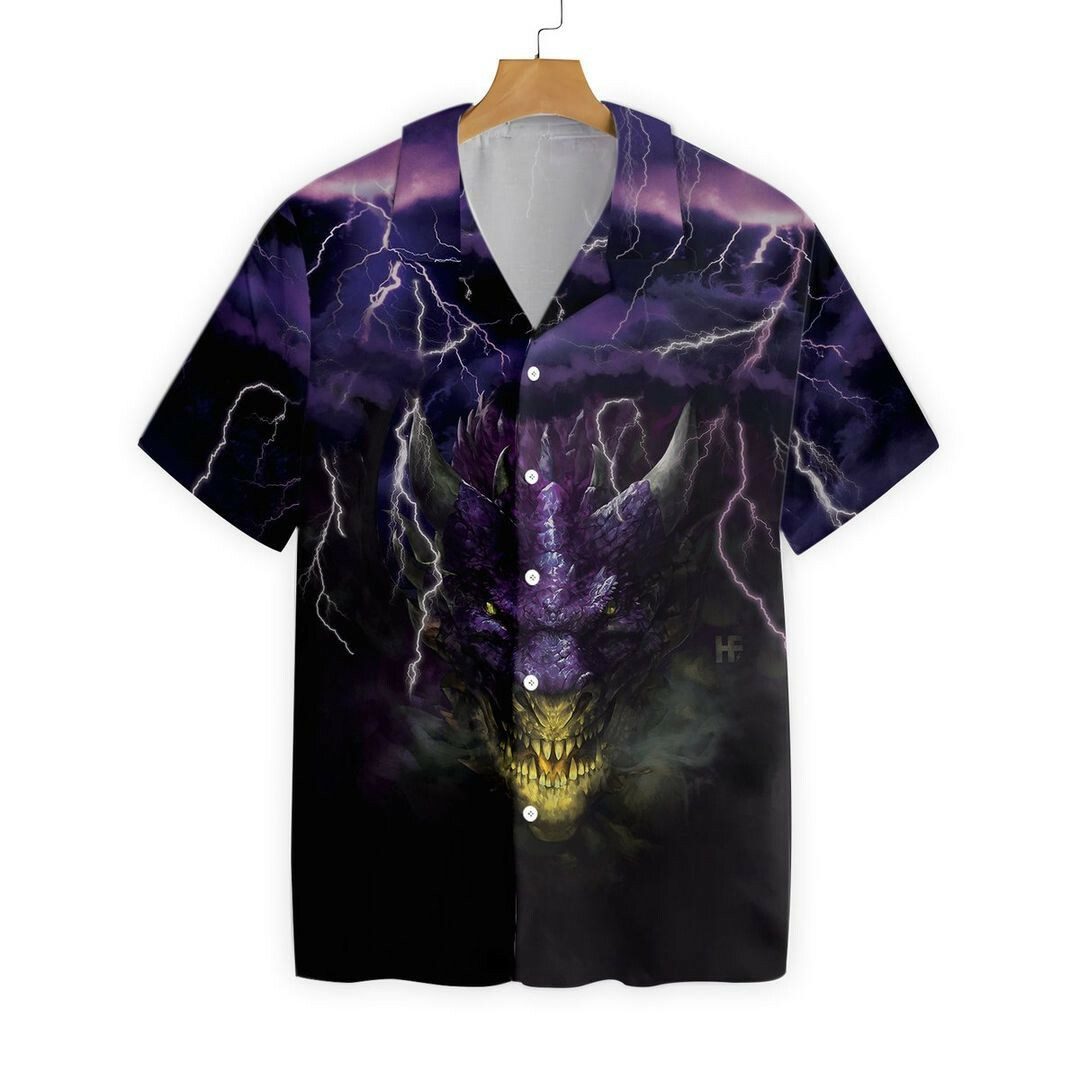 Dragon Head Lightning Hawaiian Shirt