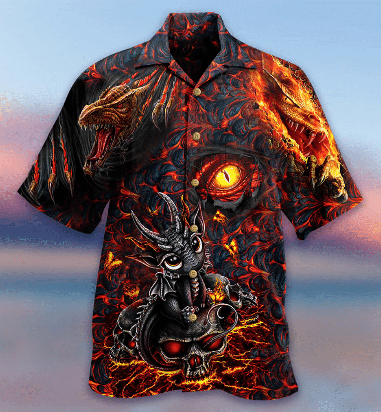 Dragon Love Life 21 Hawaiian Shirt