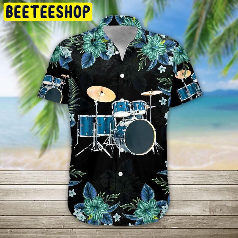 Drum 3d All Over Printed Trending Hawaiian Shirt-1