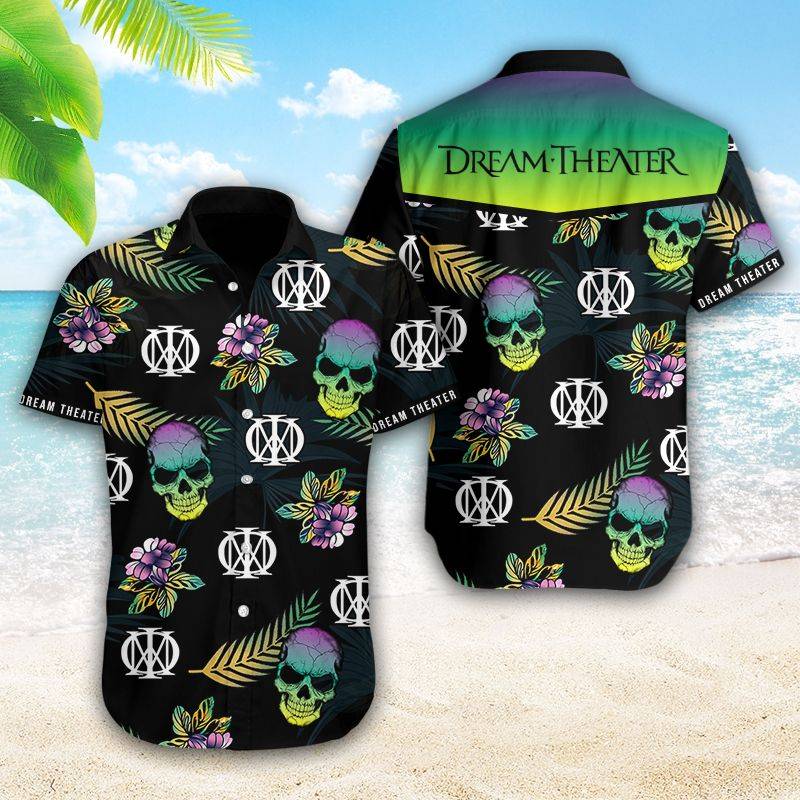 Dt Hawaiian Skull Shirt