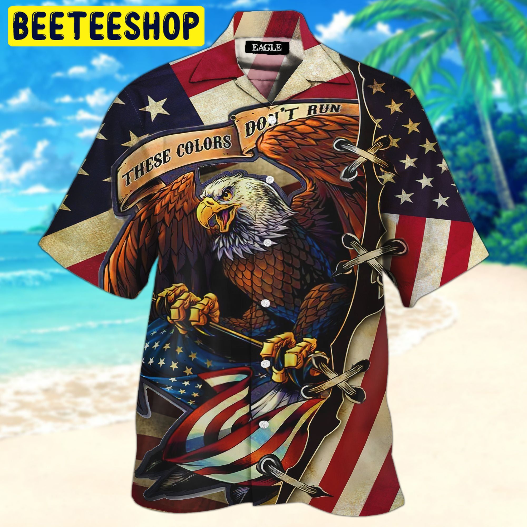 Eagle Art Design Trending Hawaiian Shirt-1