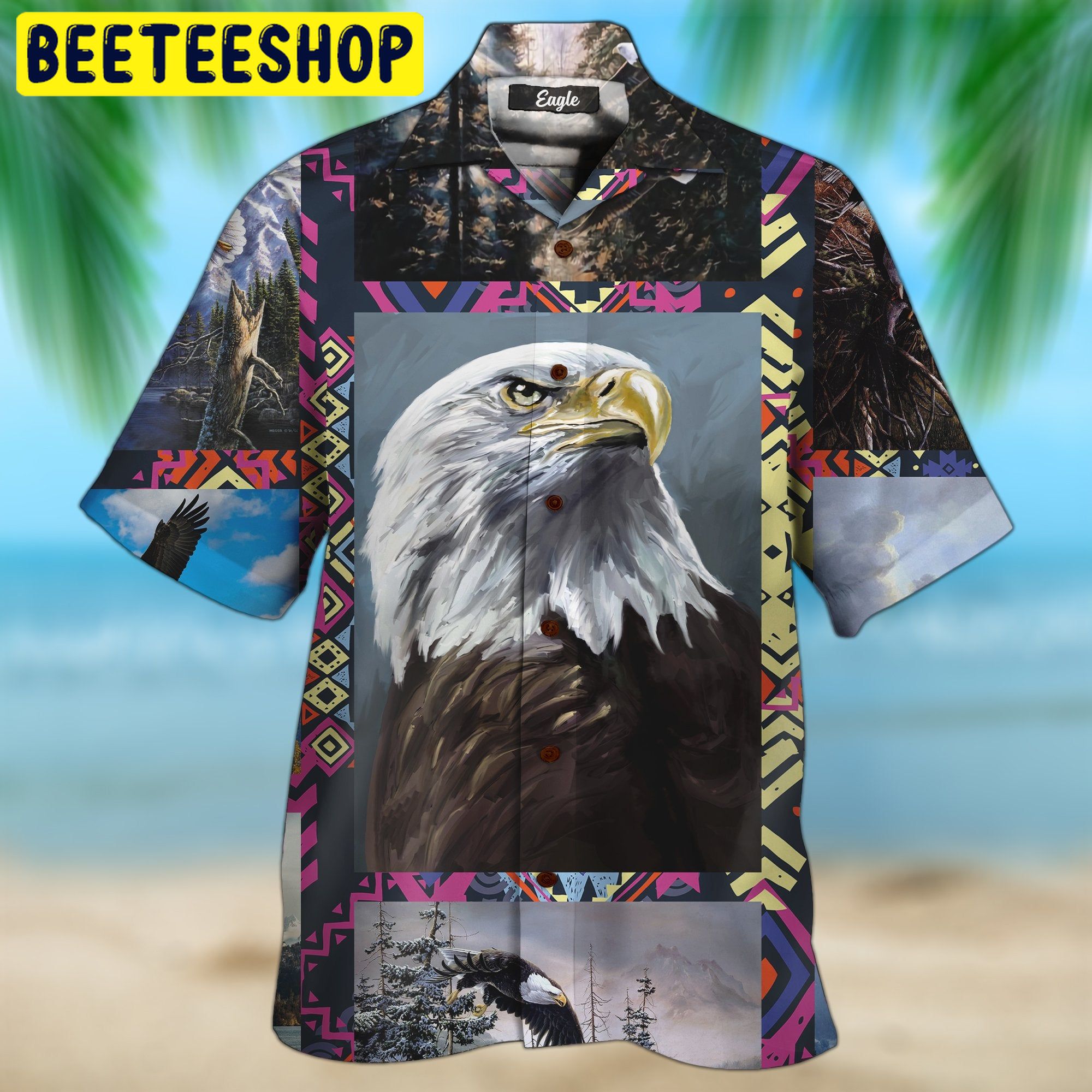 Eagle Trending Hawaiian Shirt-1