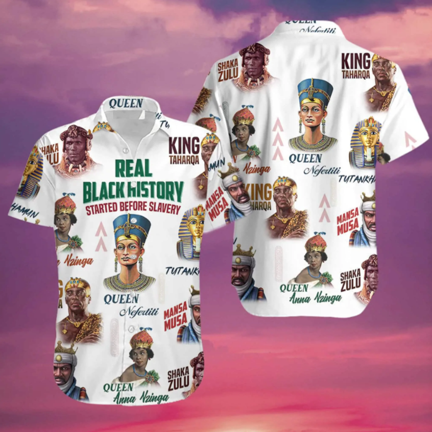 Equality Real Black History Started Before Slavery Hawaiian Shirt