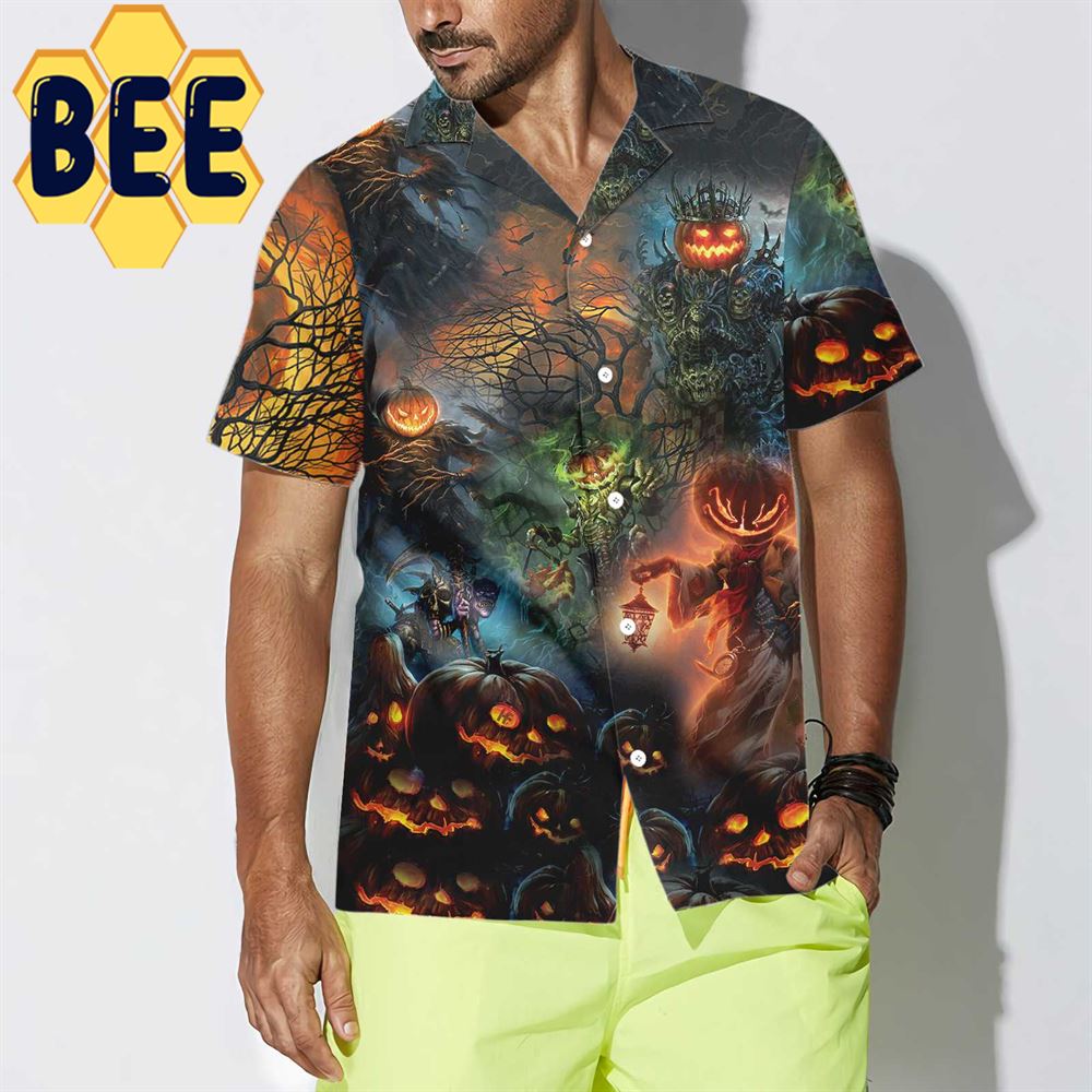 Everyday Is Halloween Day Hawaiian Shirt-1