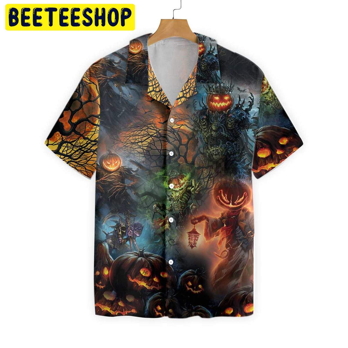 Everyday Is Halloween Day Trending Hawaiian Shirt-1