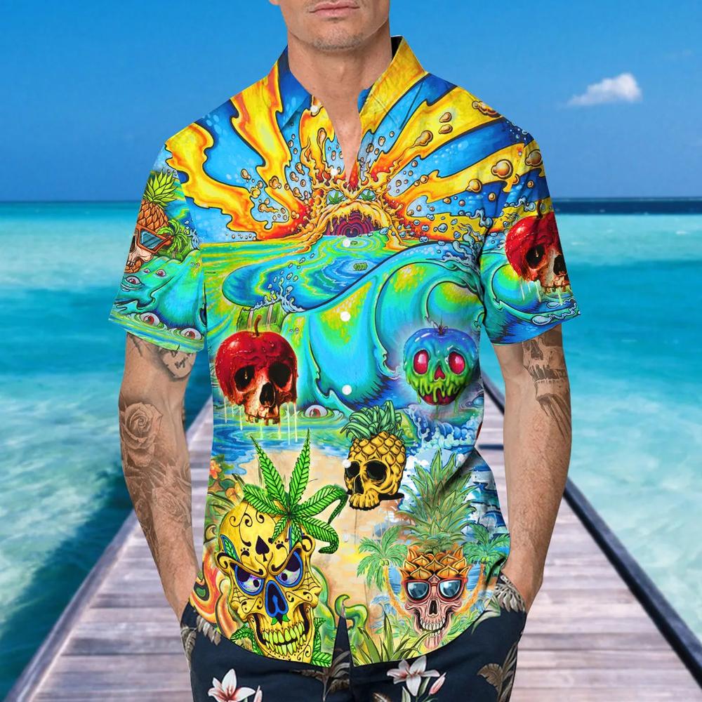 Fabulous Skull Hawaiian Shirt