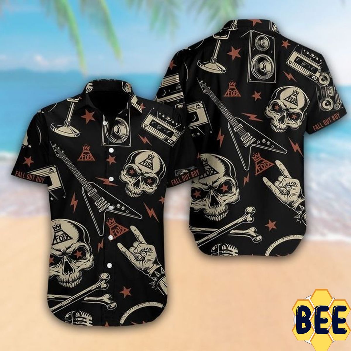 Fall Out Boy Trending Hawaiian Shirt-1