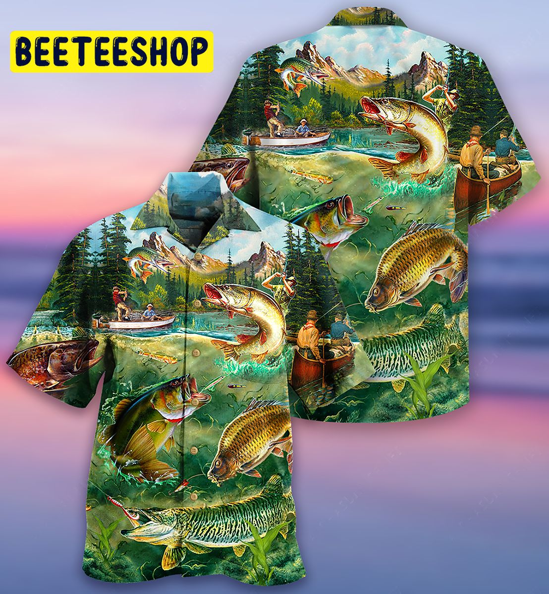 Fishing Trending Hawaiian Shirt-1