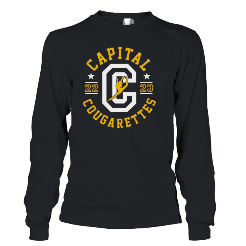 Capital 2023 cougarettes logo T-shirt